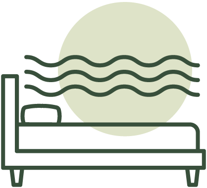 lark kids mattress with shadow