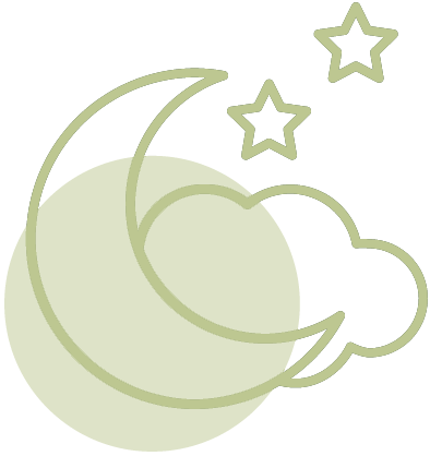 deep sleep night time icon